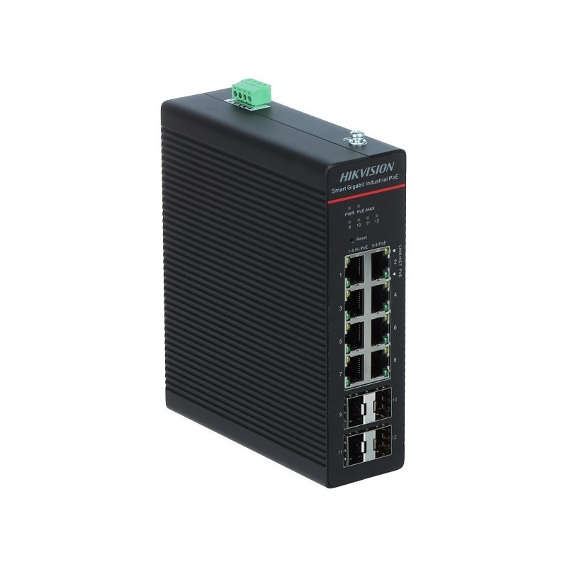 Switch Hikvision DS-3T1512HP-SI-8P4F No Power unit