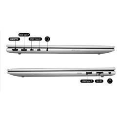 HP ProBook 4 G1a Ryzen 7 250 16.0"WUXGA IPS 300nits AG 24GB DDR5 5600 SSD512 Radeon 780M Cam1080p 56Wh W11Pro Pike silver 3Y