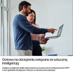 HP EliteBook 6 G1i Ultra 5 225U 16.0"WUXGA IPS 300nits AG 24GB DDR5 5600 SSD512 Arc Cam 5Mpx 56Wh W11Pro Pike silver aluminium