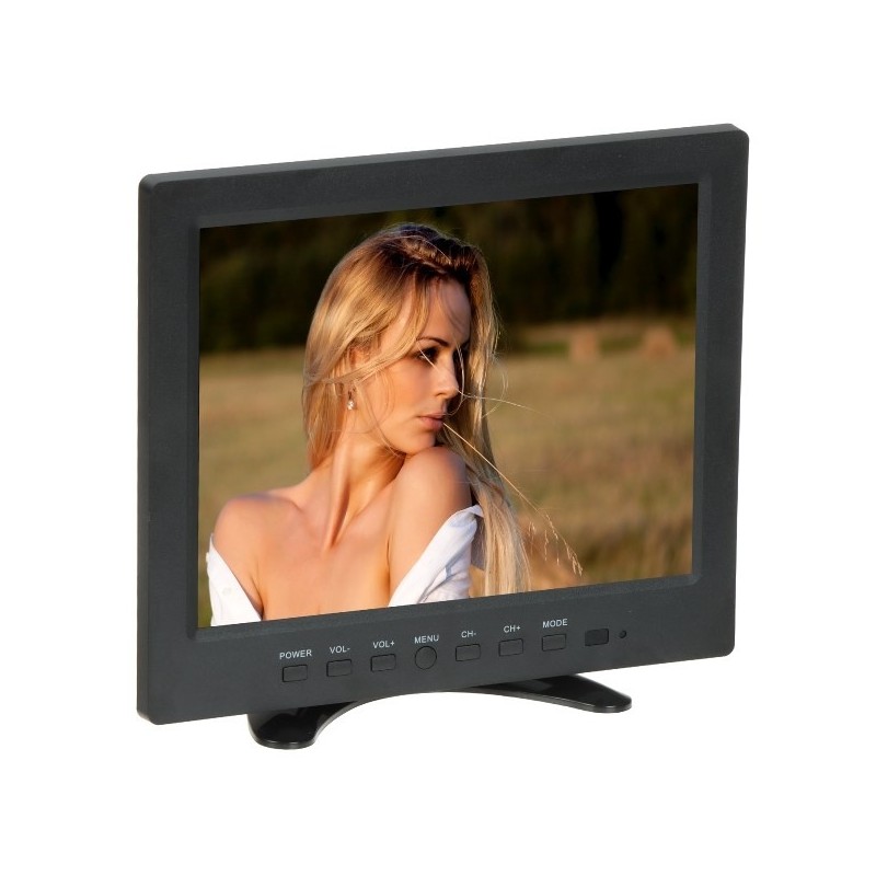 Monitor VGA, HDMI, audio, 1xVideo, USB, pilot TFT-10/CCTV-V2 10"