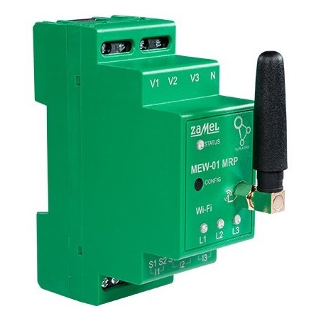 Monitor energii elektrycznej MEW-01/MRP trójfazowy Zamel