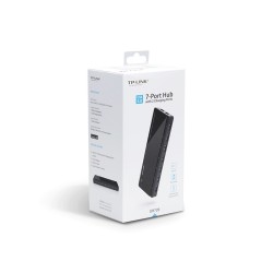 TP-Link UH720 huby i koncentratory USB 3.2 Gen 1 (3.1 Gen 1) Micro-B 5000 Mbit/s Czarny