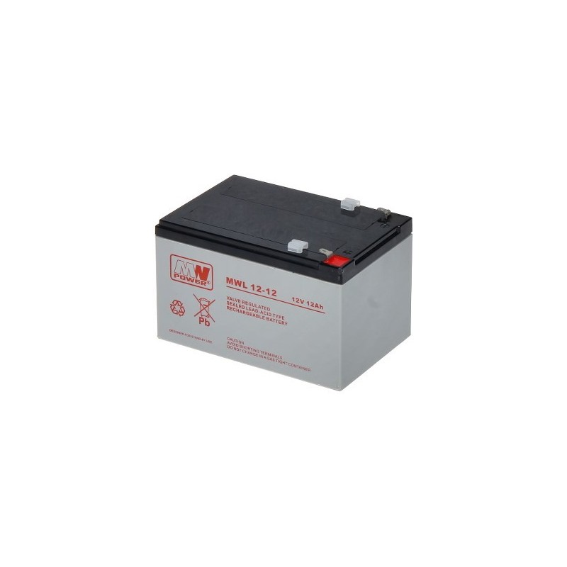 Akumulator 12V 12AH MWL