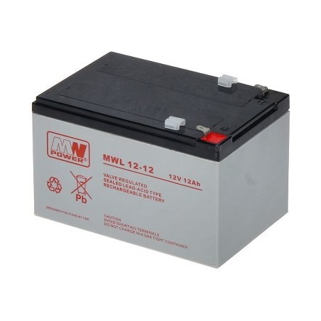 Akumulator 12V 12AH MWL