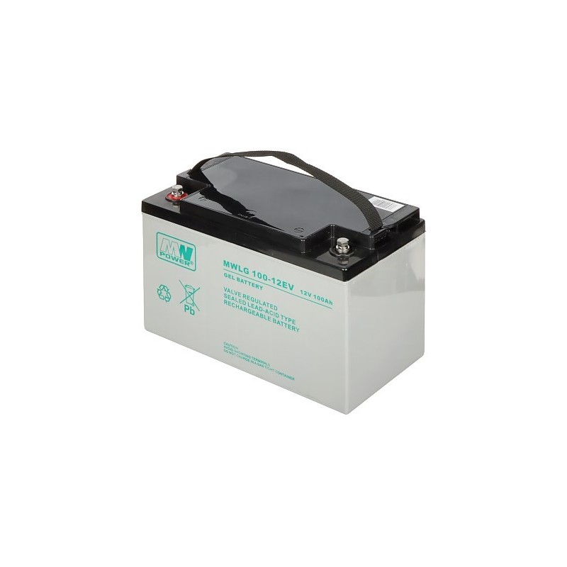Akumulator żelowy 12V/100Ah-MWLG MW Power