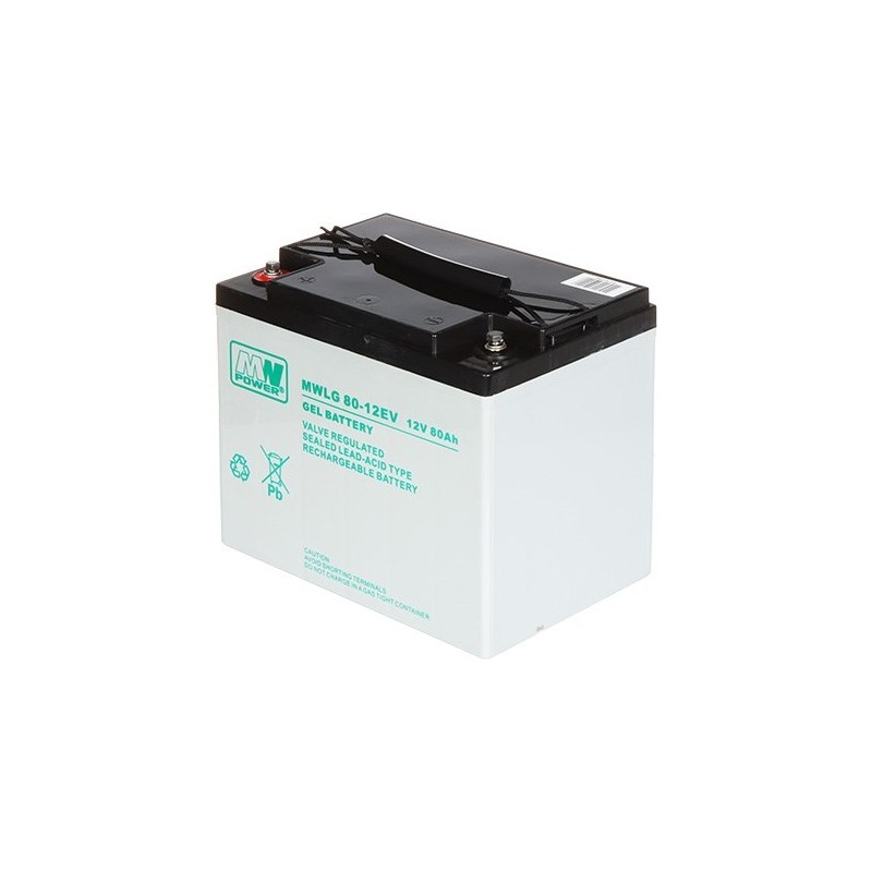 Akumulator żelowy MW Power 12V 80AH MWLG