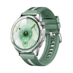 Inteligentny zegarek Huawei WATCH GT 6 46mm, GPS, dioda AMOLED, 1,47 cala, wodoodporny, zielony