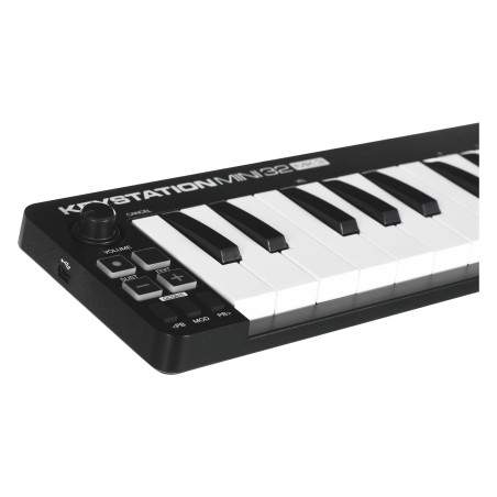 M-AUDIO Keystation Mini 32 MK3 klawiatura MIDI 32 klaw. USB Czarny, Biały