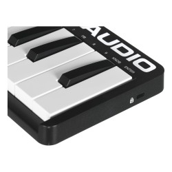 M-AUDIO Keystation Mini 32 MK3 klawiatura MIDI 32 klaw. USB Czarny, Biały