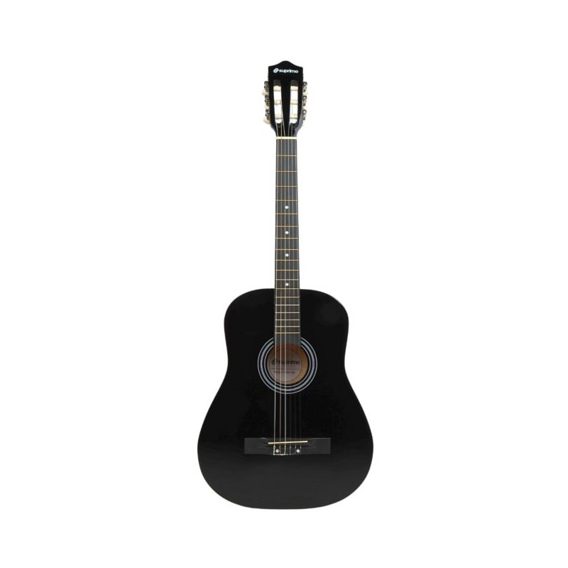 SUPRIMO CGS1 BK - Gitara klasyczna 4/4 czarna do nauki