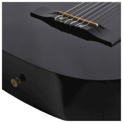 SUPRIMO CGS1 BK - Gitara klasyczna 4/4 czarna do nauki
