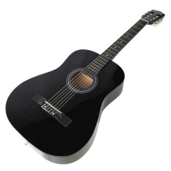 SUPRIMO CGS3 BK - Gitara klasyczna 4/4 czarna do nauki