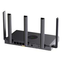 Ruijie Networks RG-EW3000GX PRO router bezprzewodowy Gigabit Ethernet Dual-band (2.4 GHz/5 GHz) Czarny