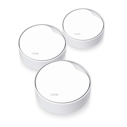 TP-Link DECO X50-PoE(3-PACK) Dual-band (2.4 GHz/5 GHz) Wi-Fi 6 (802.11ax) Biały Wewnętrzne