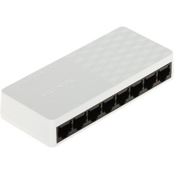 8-portowy plastikowy przełącznik Gigabit Ethernet Hikvision DS-3E0508D-O