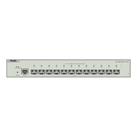 Ruijie Networks RG-NBS5500-12XS łącza sieciowe Zarządzany L3 Szary