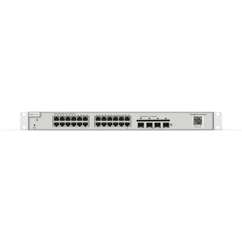 Zarządzalny Switch Reyee | L3 | 24 porty 1Gbit + 4 porty Uplink SFP 1Gbit | Rack
