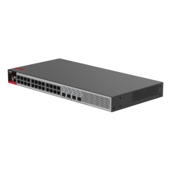 Zarządzalny Switch Ruijie | L2+ | 24 porty 1Gbit + 4 porty SFP 2.5Gbit | 1 wbudowany zasilacz AC | Rack