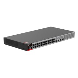 Zarządzalny Switch Ruijie | L2+ | 24 porty 1Gbit + 4 porty SFP 2.5Gbit | 1 wbudowany zasilacz AC | Rack