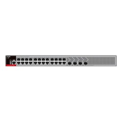 Zarządzalny Switch Ruijie | L2+ | 24 porty 1Gbit + 4 porty SFP 2.5Gbit | 1 wbudowany zasilacz AC | Rack