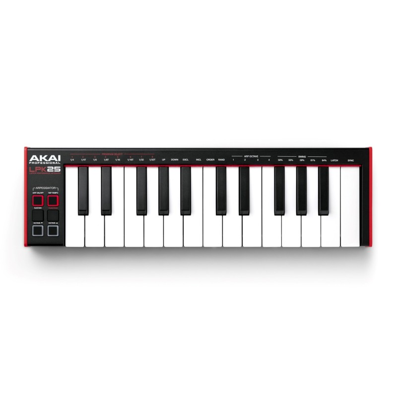 AKAI LPK 25 MKII - Mini klawiatura sterująca USB/MIDI AKAI LPK 25 MKII - Mini klawiatura sterująca USB/MIDI