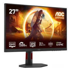 Monitor AOC 68,6cm (27") Q27G4SRU 16:09 2xHDMI+DP+USB/czerwony