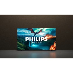 Telewizor Philips QD MiniLED 4K 55MLED820/12 55 Smart TV Titan Czarny