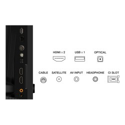 Telewizor TCL QLED 40S5K Rozdział 40 | Telewizor Smart TV | Telewizor z platformą Android | Rozdzielczość FHD | Czarny