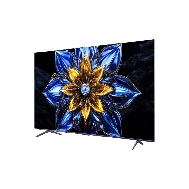 Telewizor TCL 4K QLED | 55T8C | 55" | Telewizor Smart TV | Telewizja Google TV | Czarny