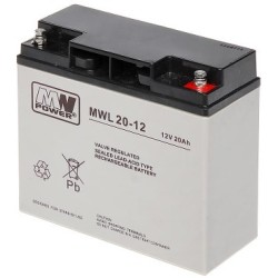 Akumulator AGM MWL 20-12 12V20Ah Gwarancja wewnętrzna