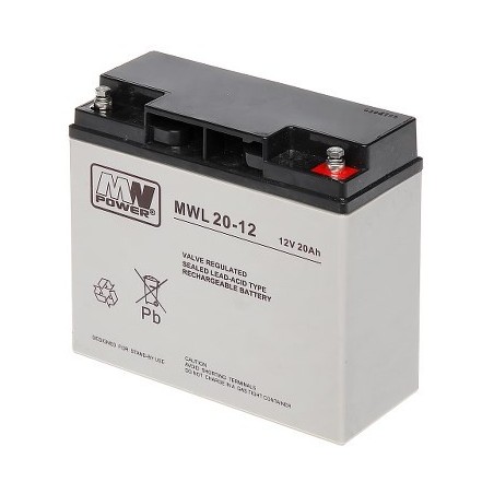 Akumulator AGM MWL 20-12 12V20Ah Gwarancja wewnętrzna