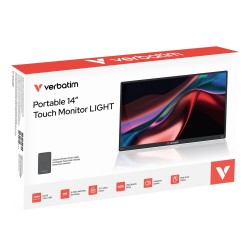 Monitor przenośny Verbatim 14 FHD Touch