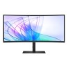 Samsung S65VC monitor komputerowy 86,4 cm (34") 3440 x 1440 px UltraWide Quad HD LCD Czarny