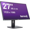 Wortmann AG TERRA 3030207 LED display 68,6 cm (27") 1920 x 1080 px Full HD Czarny