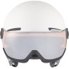 Kask narciarski ALPINA ARBER VISOR Q-LITE WHITE 54-58