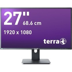 Wortmann AG TERRA 3030207 LED display 68,6 cm (27") 1920 x 1080 px Full HD Czarny