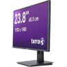 Wortmann AG TERRA 3030206 LED display 60,5 cm (23.8") 1920 x 1080 px Full HD Czarny