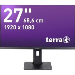 Wortmann AG TERRA 3030228 monitor komputerowy 68,6 cm (27") 1920 x 1080 px Full HD LED Czarny