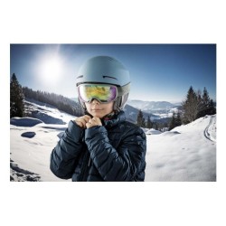 Kask zimowy ALPINA ZUPO SMOKE-BLUE MATT 51-55