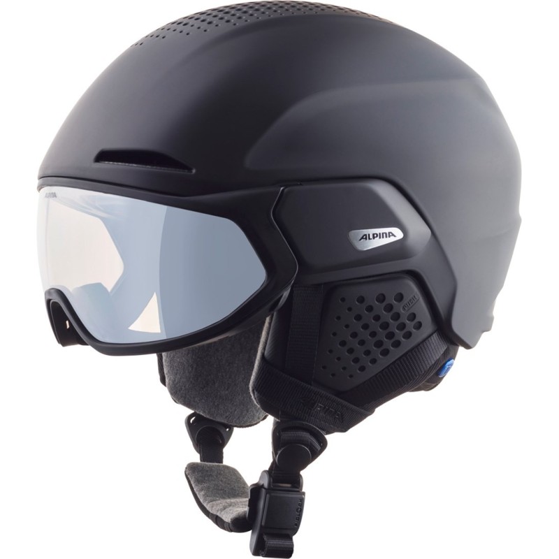 Kask narciarski ALPINA ALTO V black matt 55-59