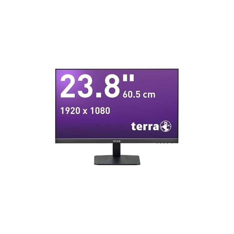 Wortmann AG TERRA 2427W V2 monitor komputerowy 60,5 cm (23.8") 1920 x 1080 px Full HD LCD Czarny