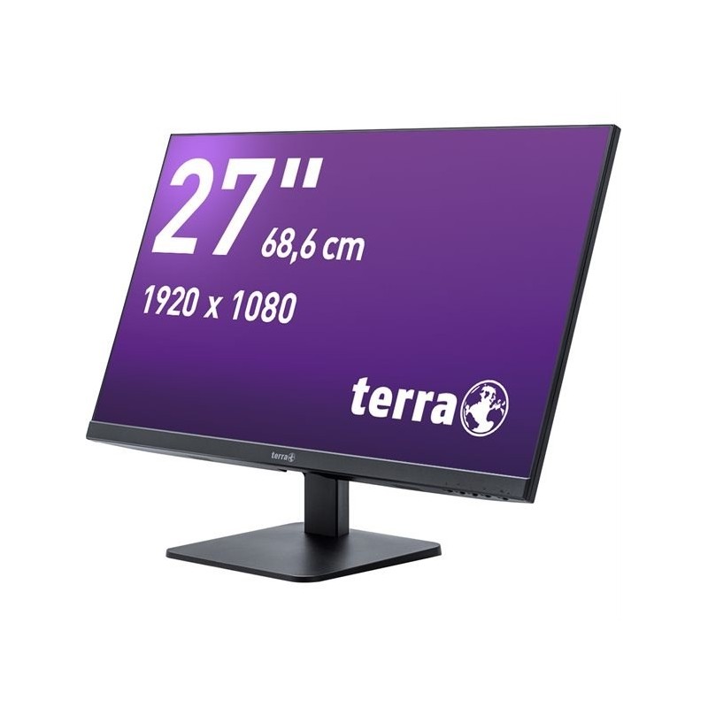 Wortmann AG TERRA 3030229 monitor komputerowy 68,6 cm (27") 1920 x 1080 px Full HD LED Czarny