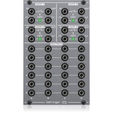 Behringer 173 QUAD GATE/MULTIPLES Moduł syntezatora modularnego