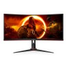 Monitor AOC 34"/ CU34G2XP BK 2xHDMI 2xDP 5xUSB