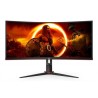 Monitor AOC 34"/ CU34G2XP BK 2xHDMI 2xDP 5xUSB