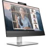 HP E24mv G4 60,5 cm (23.8") 1920 x 1080 px monitor Full HD Czarny, Srebrny