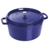 Garnek żeliwny okrągły STAUB 40510-286-0 - niebieski 8.35 ltr