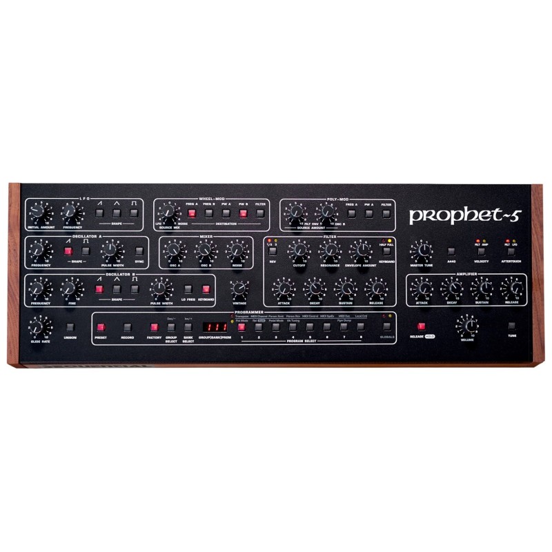 Sequential Prophet-5 Desktop - polifoniczny syntezator analogowy Sequential Prophet-5 Desktop - polifoniczny syntezator analogowy