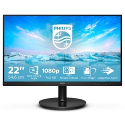 Monitor Philips 221V8A/00 (21,5" VA FullHD 1920x1080 HDMI, VGA kolor czarny)