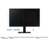 MONITOR SAMSUNG LED 24" LS24D600UAUXEN 100Hz